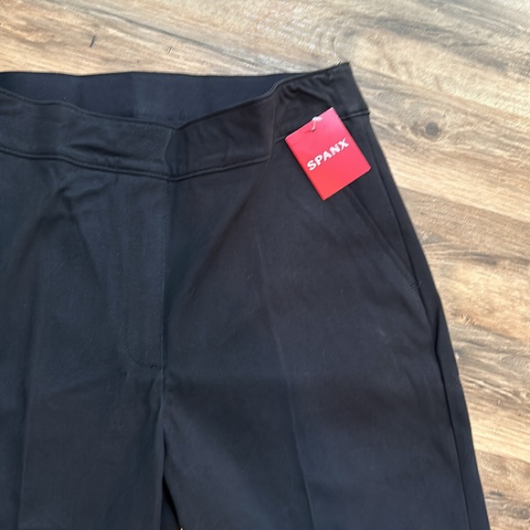 SPANX POLISHED ANKLE SLIM PANT SIZE SMALL WOMEN BLACK NEW - Picture 3 of 11
